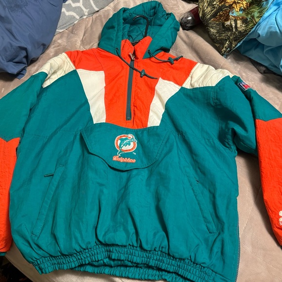 Vintage Miami dolphins wind breaker - Picture 1 of 2